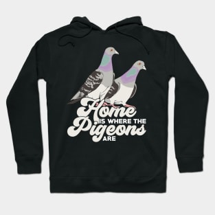 Home Is Where The Pigeons Are Hoodie